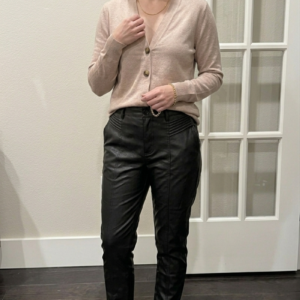 Beige Cashmere Blouse