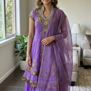 Purple Ethnic Salwar